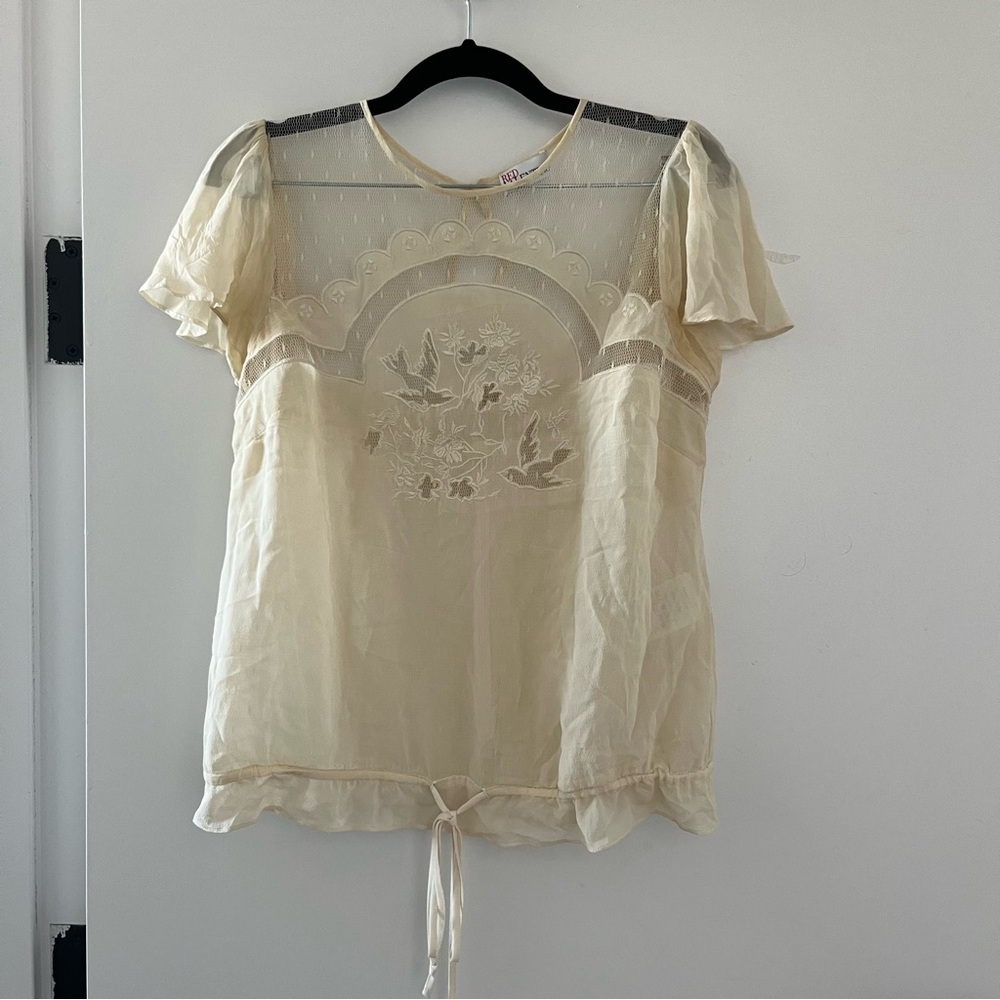 Valentino Cream Top